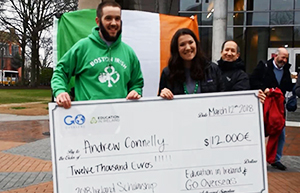Andrew Connelly wins Go Overseas scholarship